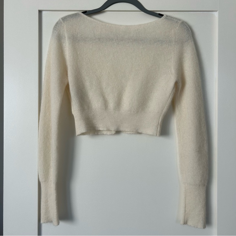 Jacquemus Le Cardigan Alzou Off-White Size EU 38 - Picture 7 of 11